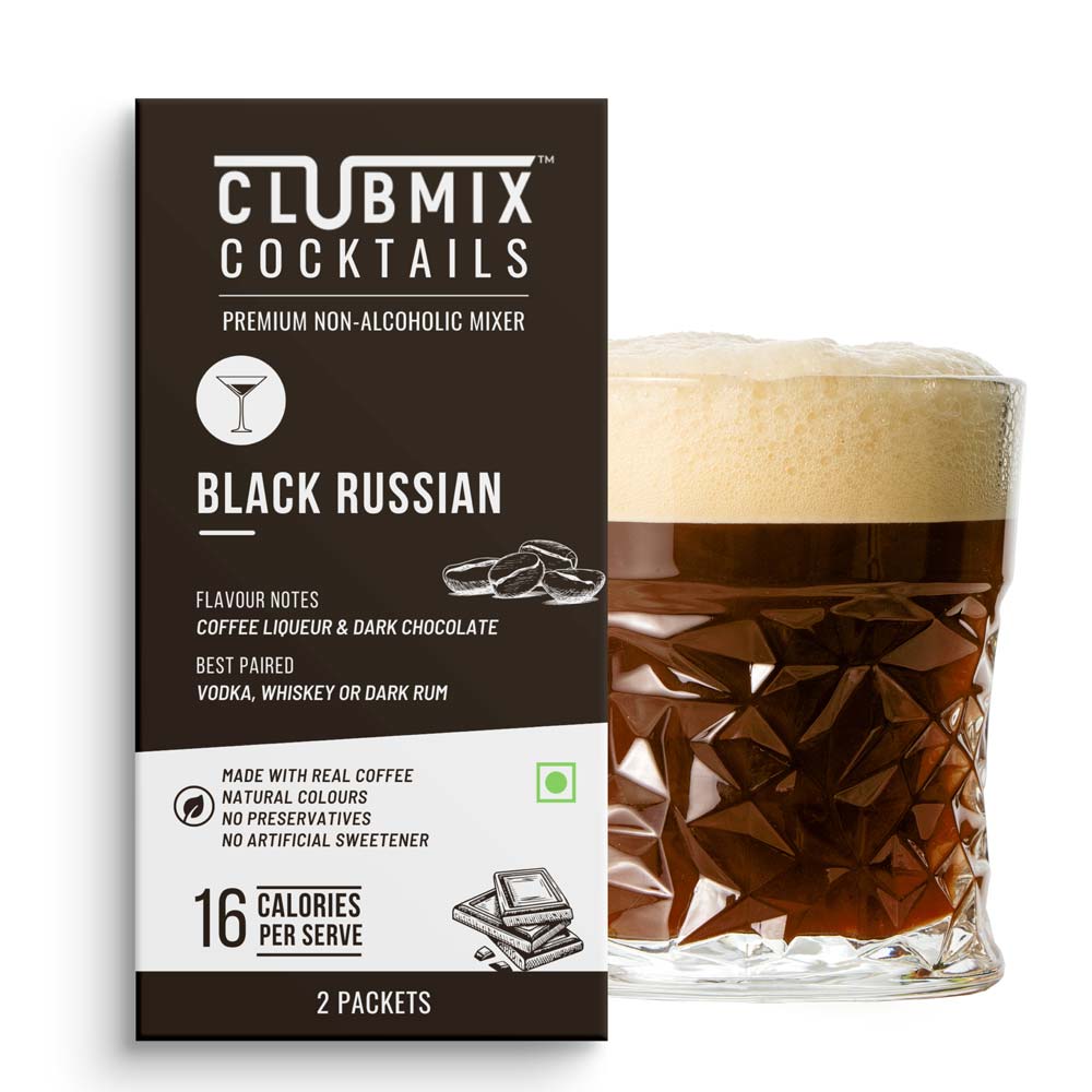 CLUBMIX COCKTAILS Black Russian Cocktail Mix-Cocktail Mixers-Boozlo