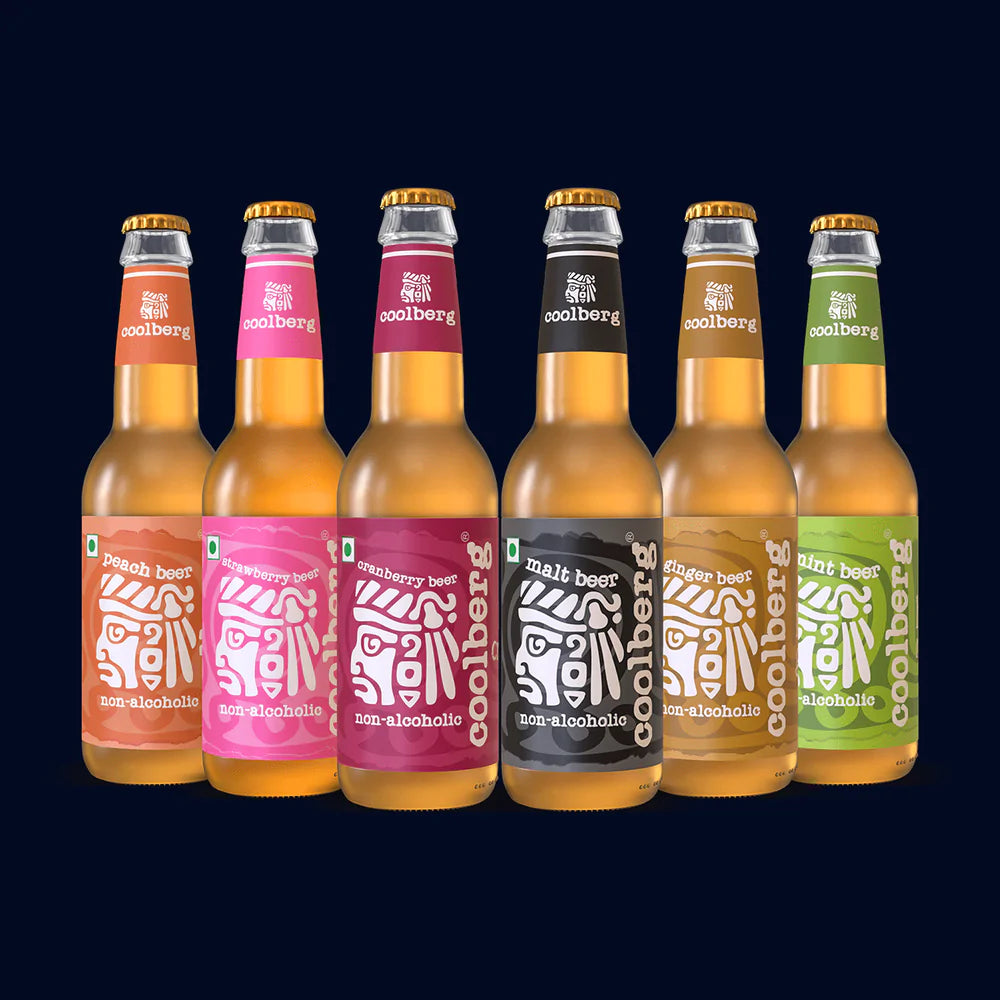 Coolberg Non Alcoholic Beer Assorted Flavors - 330ml Bottle