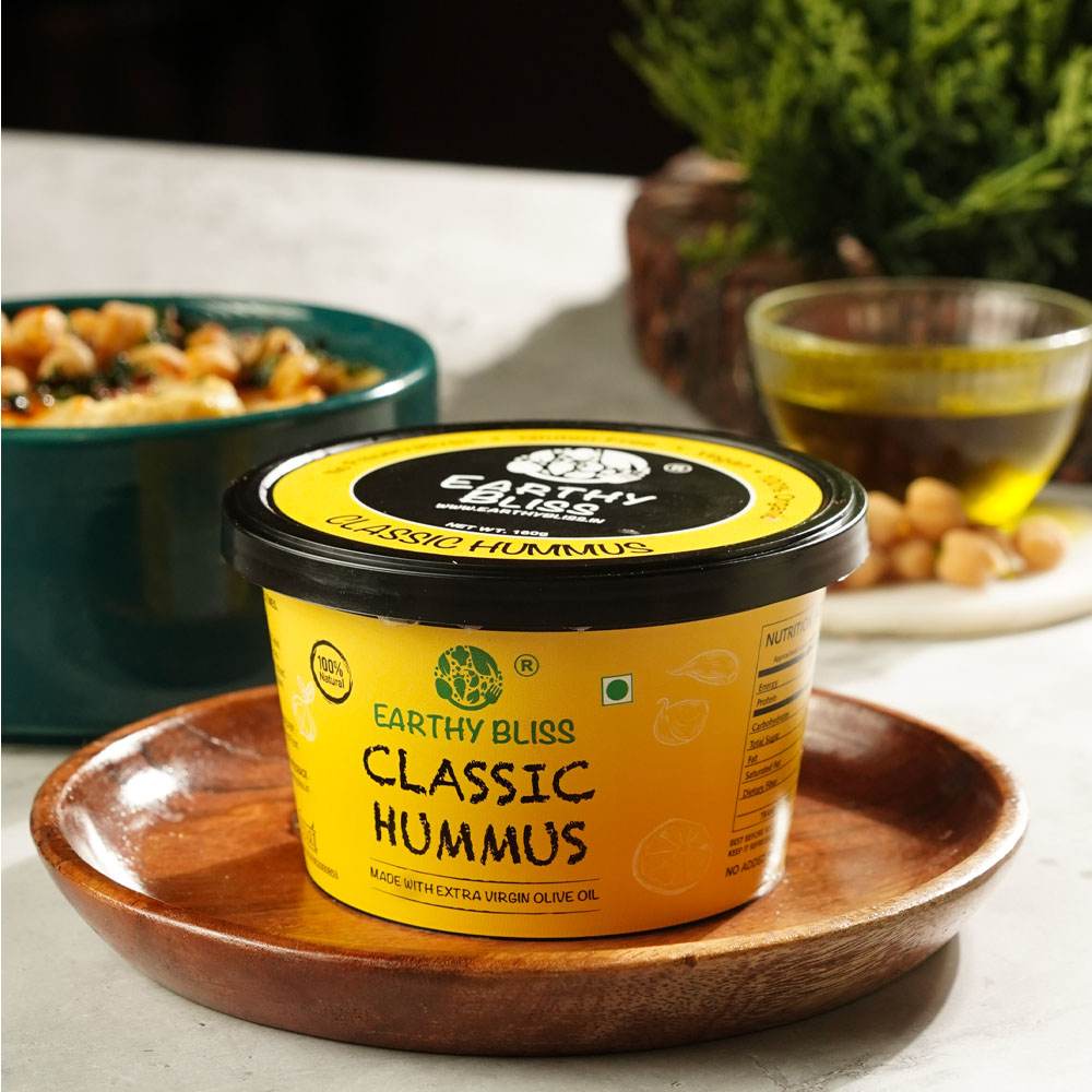 Earthy Bliss Classic Hummus-Boozlo