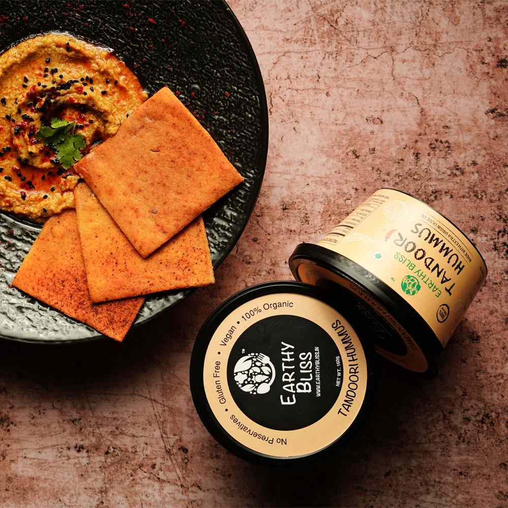 Earthy Bliss Tandoori Hummus-Boozlo