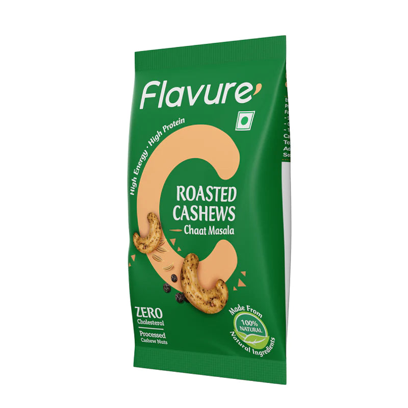 Flavure Roasted Cashew Chaat Masala - 25gms each (Pack of 6)-Boozlo
