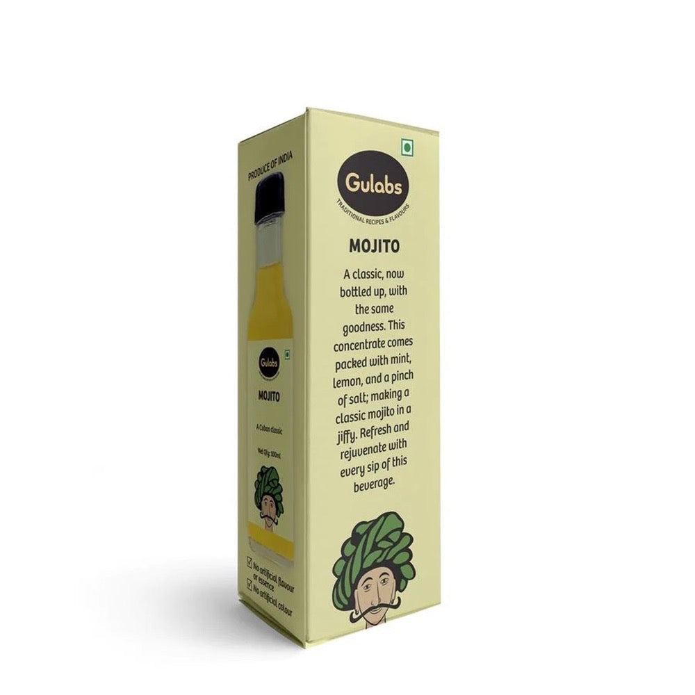 Gulabs Mini Mojito - 100ml (Pack of 5)-Boozlo