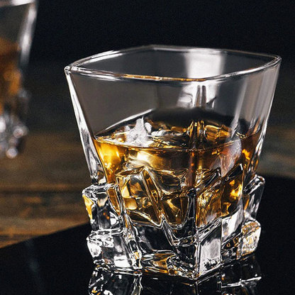 Modern Yard Iris Rock Whiskey Glass (Set Of 6)-Boozlo