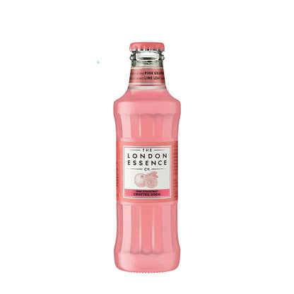 London Essence Co. Pink Grapefruit Soda Water - 200ml-Boozlo