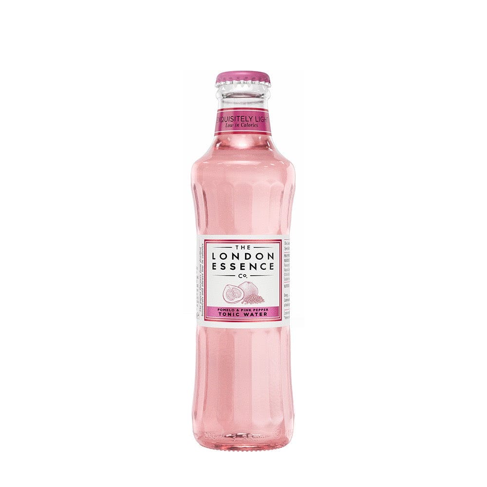London Essence Co. Pomelo &amp; Pink Pepper Tonic Water - 200ml-Boozlo
