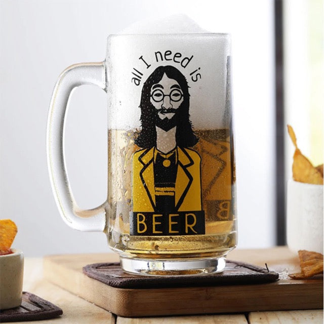 Ek Do Dhai Lennon Beer Mug - 350ml
