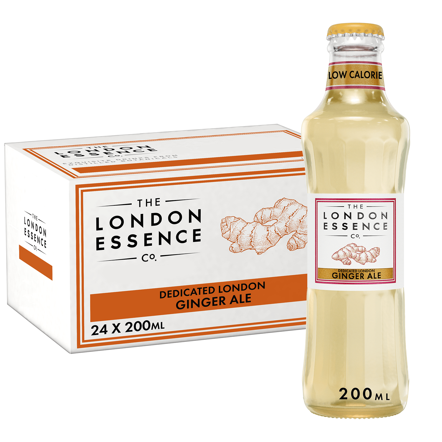 London Essence Co. Ginger Ale - 200ml-Boozlo