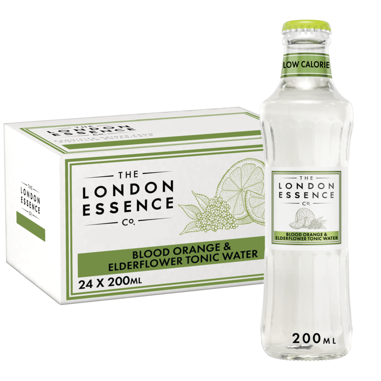 London Essence Co. Bitter Orange &amp; Elderflower Tonic Water - 200ml-Boozlo