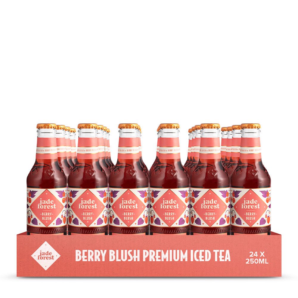 Jade Forest Berry Blush Premium Iced Tea - 250ml (Pack Size)-Boozlo