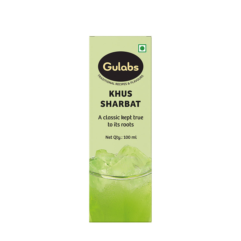 Gulabs Chilli Khus Sharbat - 100ml (Pack of 2)-Boozlo