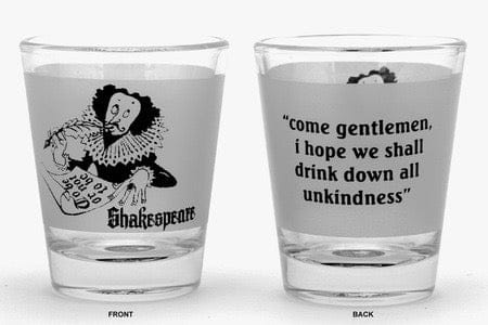 Ek Do Dhai Shakespeare Shot Glass - 60ml (Set of 2)