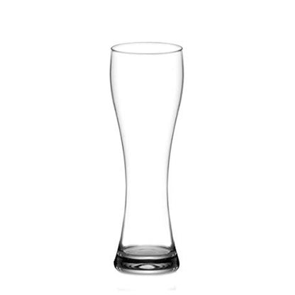 The Bar Shop Tall Curvy Beer Glasses - 545ml (Set Of 2)-Boozlo