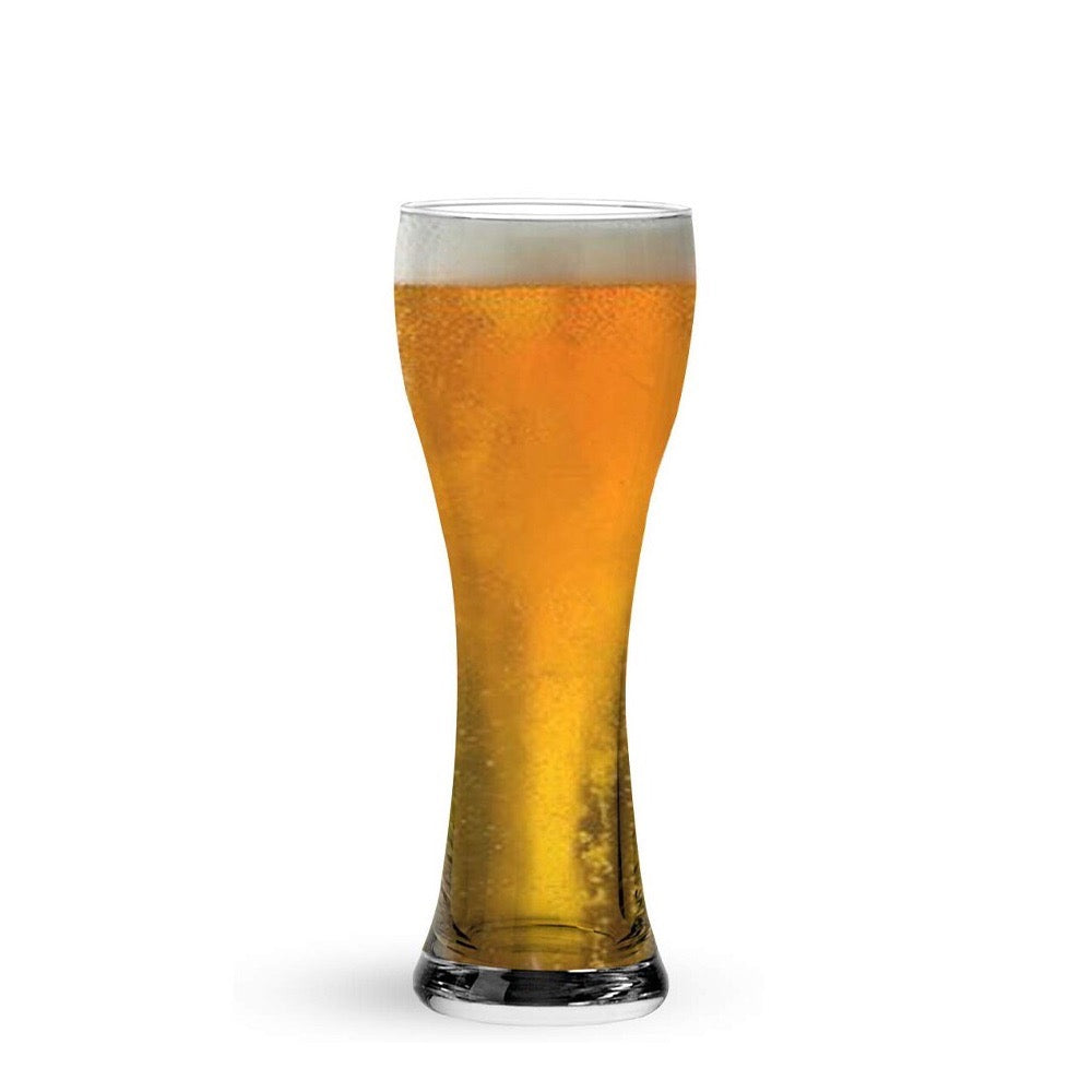 The Bar Shop Tall Curvy Beer Glasses - 545ml (Set Of 2)-Boozlo