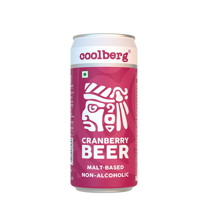 Coolberg Cranberry Non-Alcoholic Beer Can 