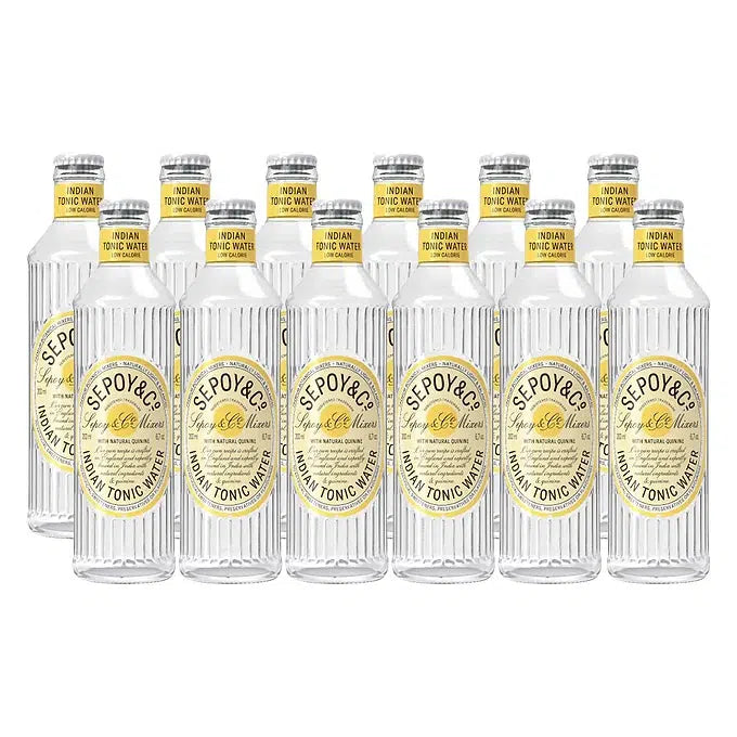 Sepoy &amp; Co Indian Tonic Water - 200ml (Pack Size)-Boozlo