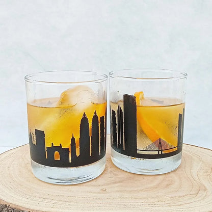 Taproom Glasses Mumbai Whiskey Glass (Set of 2)-Boozlo