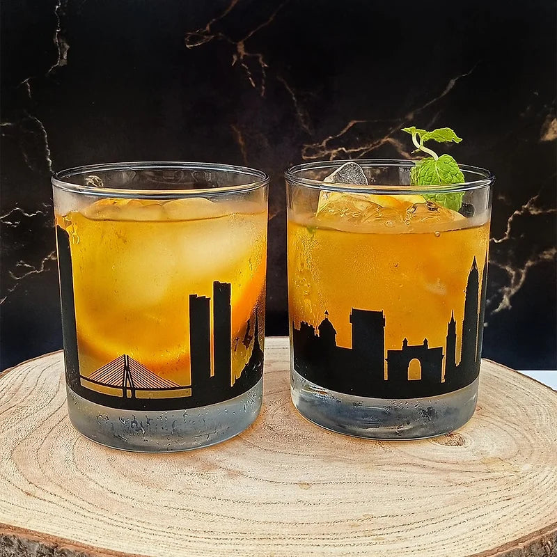 Taproom Glasses Mumbai Whiskey Glass (Set of 2)-Boozlo