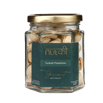 NUTKI Turkish Pistachios with Reusable Glass Jar-Boozlo