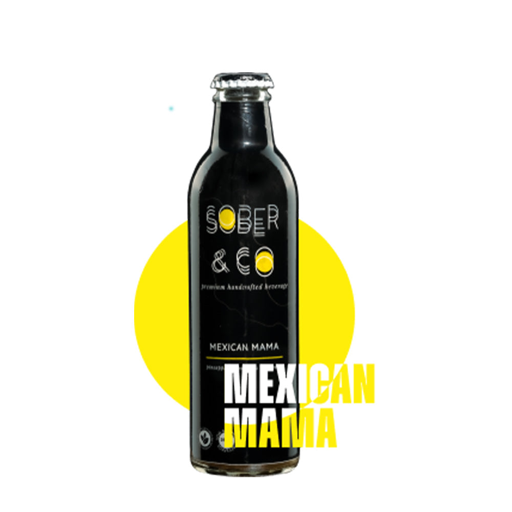 Sober &amp; Co. Mexican Mama | Handcrafted Mocktail/Cocktail Mix - 250ml (Pack Size)-Boozlo