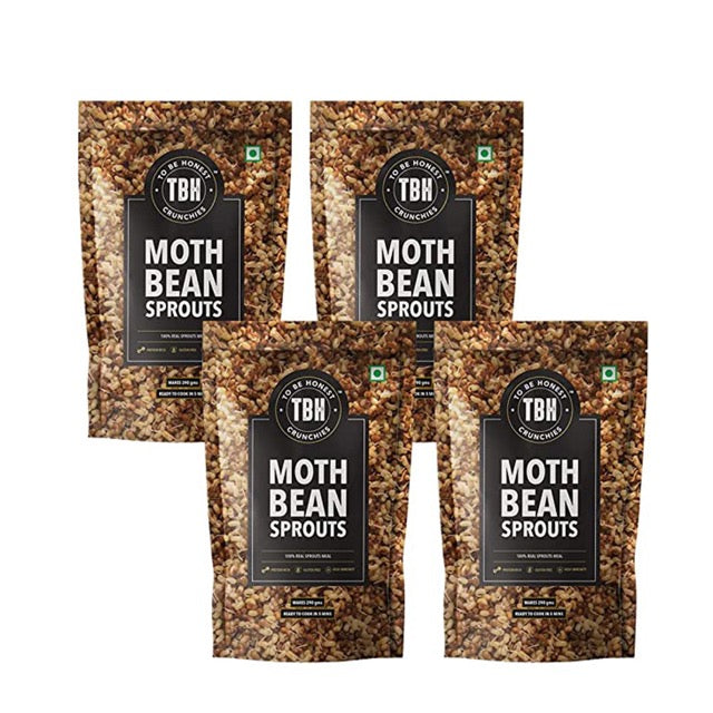 TBH Moth Bean Sprouts - 290gms each (Pack of 4)-Boozlo