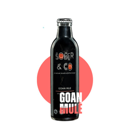 Sober &amp; Co. Goan Mule | Handcrafted Mocktail/Cocktail Mix - 250ml (Pack Size)-Boozlo