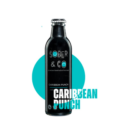 Sober &amp; Co. Carribean Punch | Handcrafted Mocktail/Cocktail Mix - 250ml (Pack Size)-Boozlo