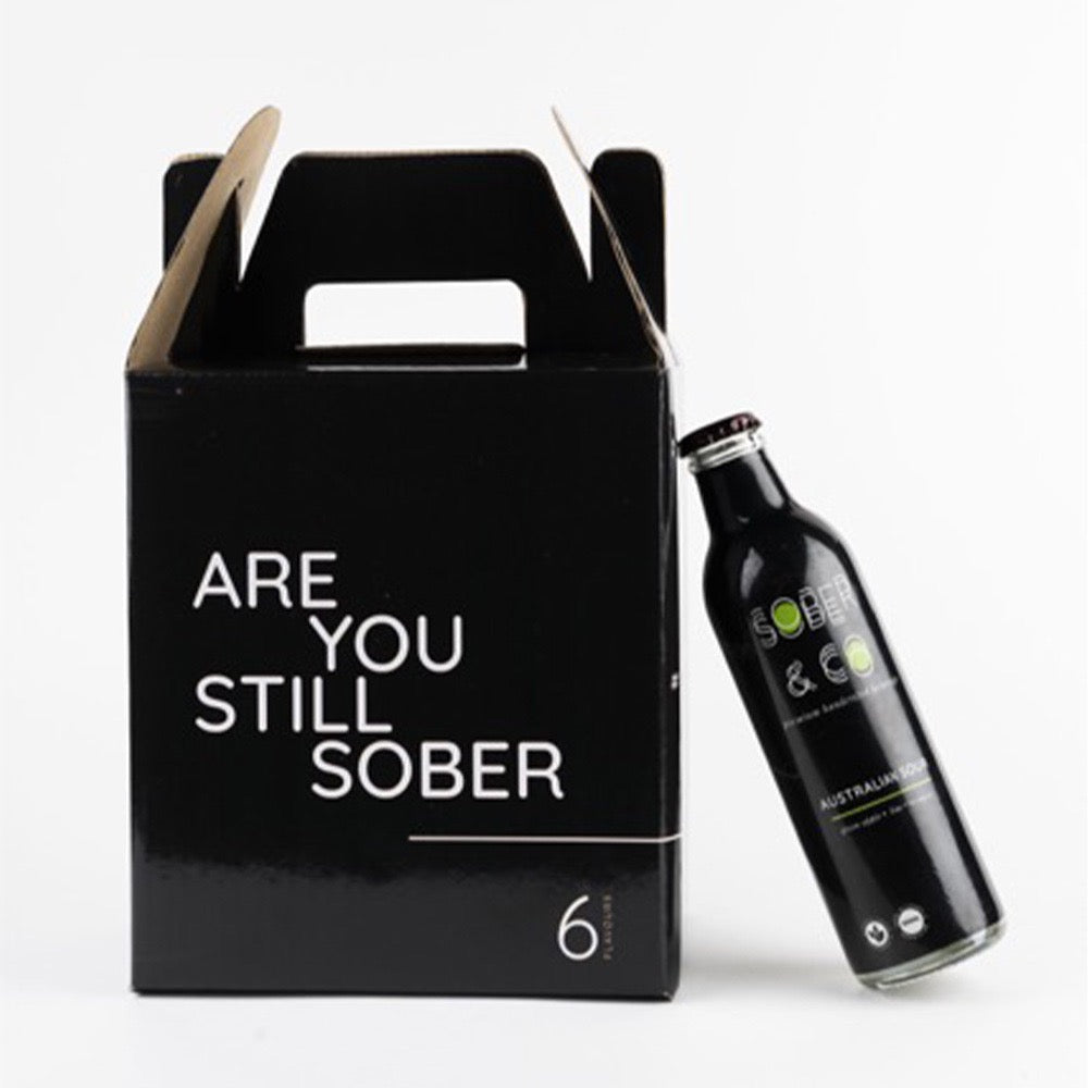 Sober &amp; Co. Australian Sour | Handcrafted Mocktail/Cocktail Mix - 250ml (Pack Size)-Boozlo