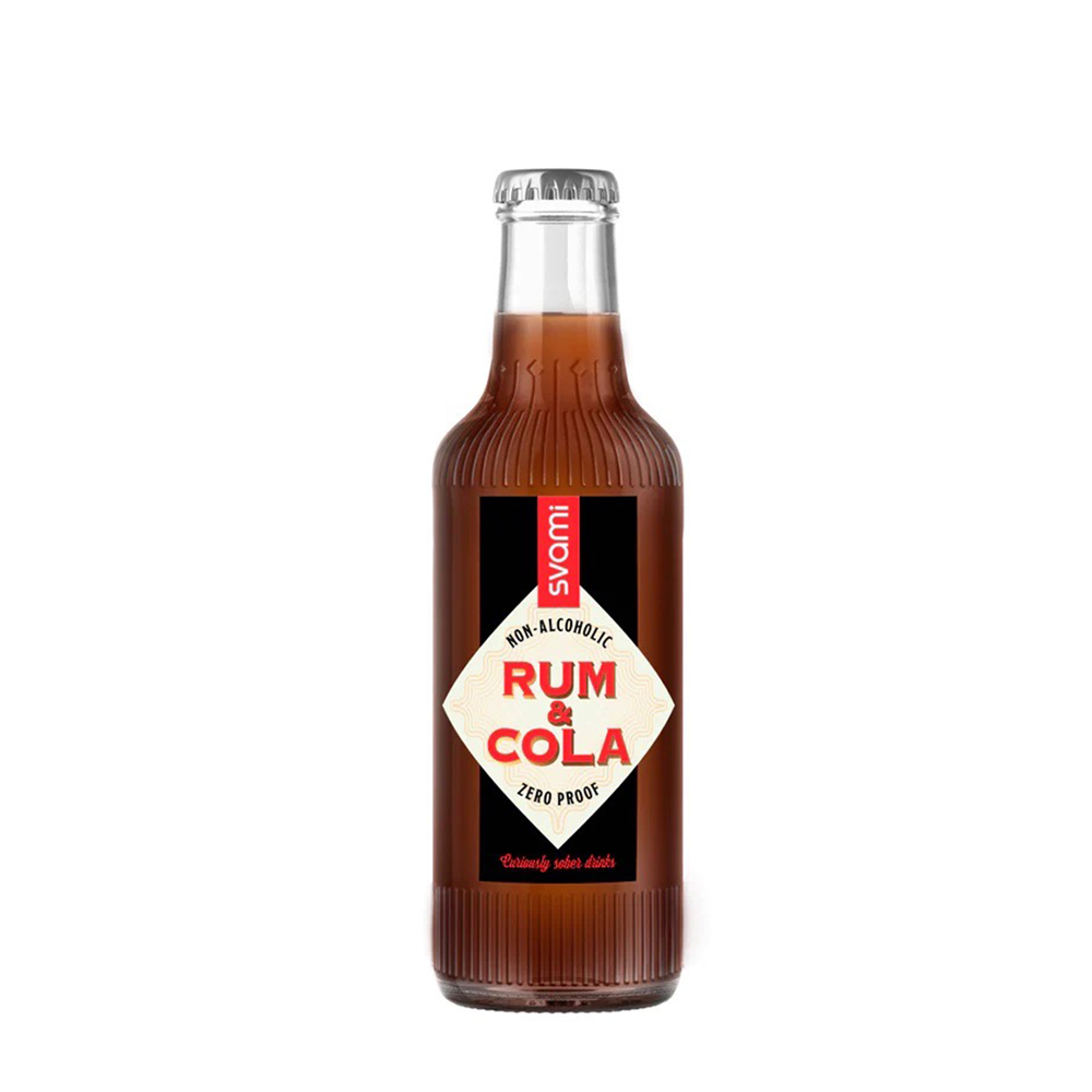 Svami Non-Alcoholic Rum &amp; Cola - 200ml (Pack Size)-Boozlo